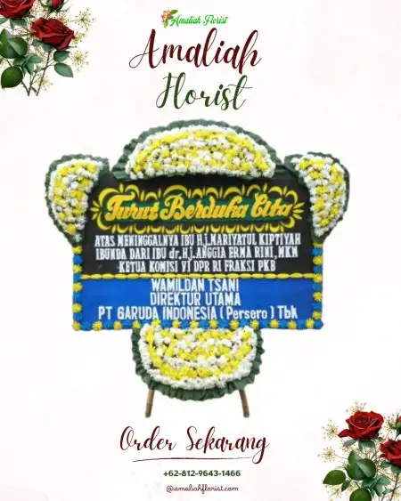 Papan Bunga Duka Wonosalam